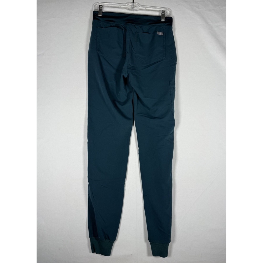 FIGS Scrubs Set Women Small Catarina Top & Zamora Joggers XS Tall Caribbean Blue - Picture 8 of 12